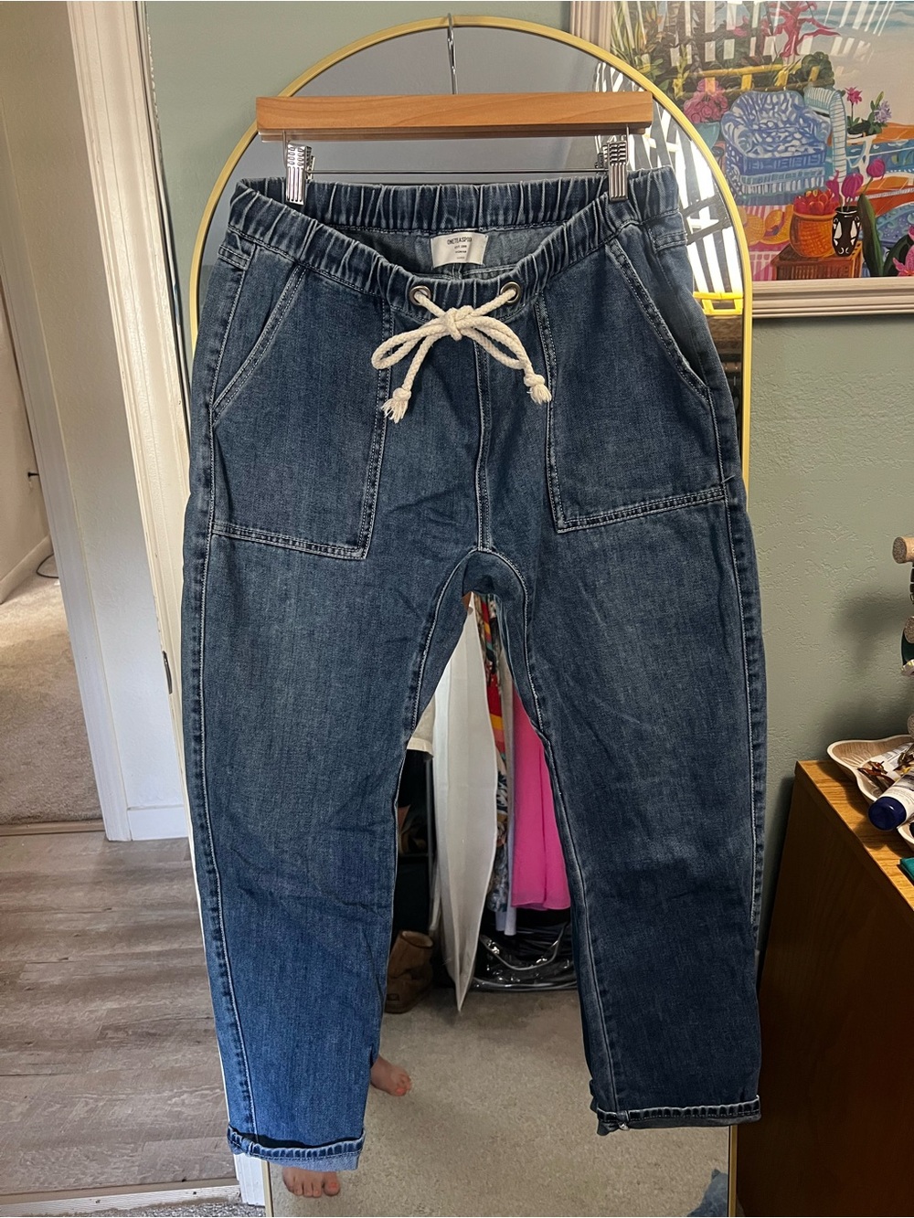 One teaspoon barrel leg jeans